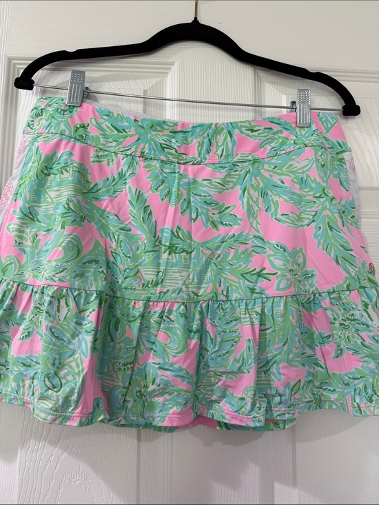 Lilly Pulitzer Pants - LILLY PULITZER SIZE Large  LUXLETIC ATALIA SKORT *PINK SAND PARADISE* RARE